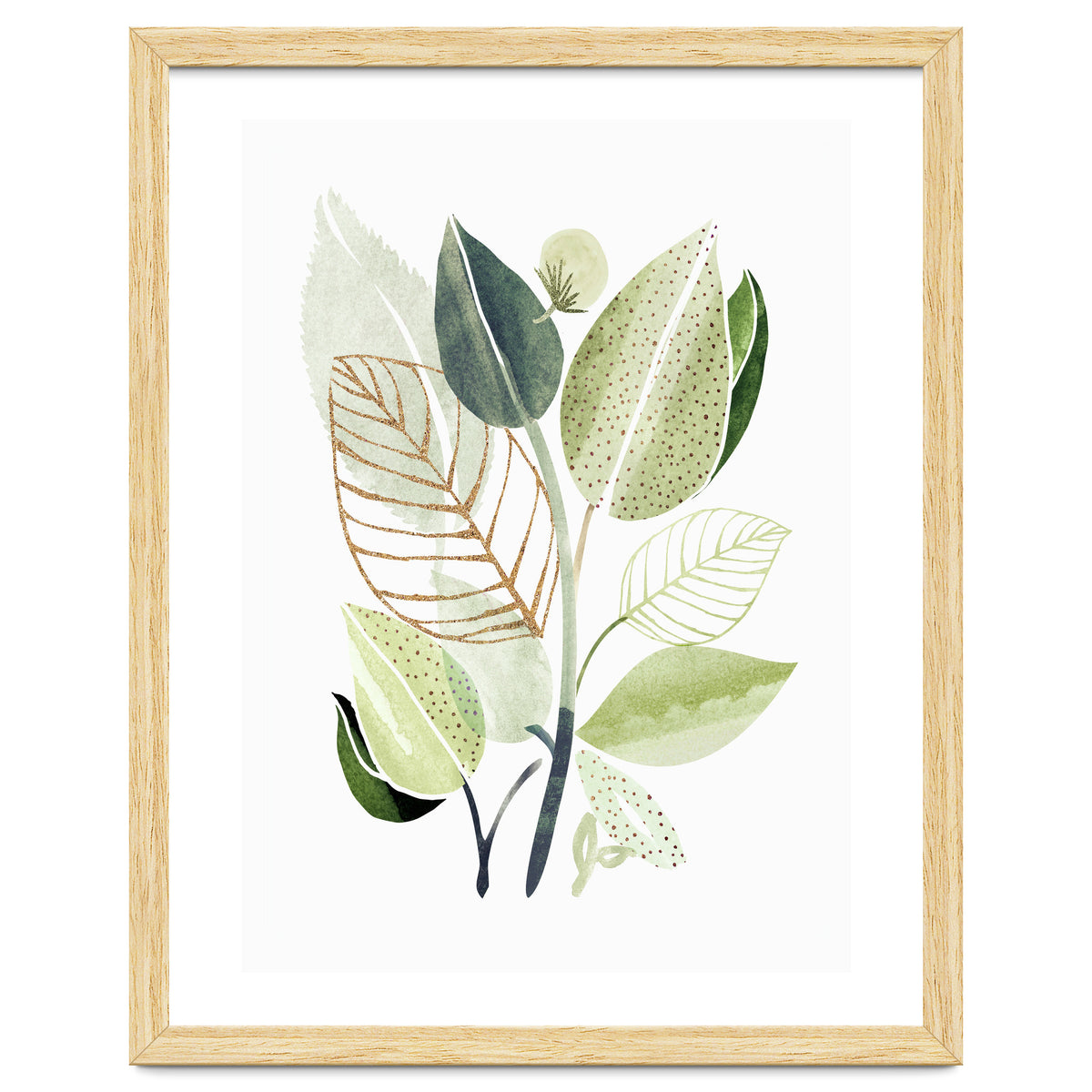 Spring Botanical Collage