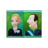 Evita y Juan Perón Díptico (Print Only) thumbnail
