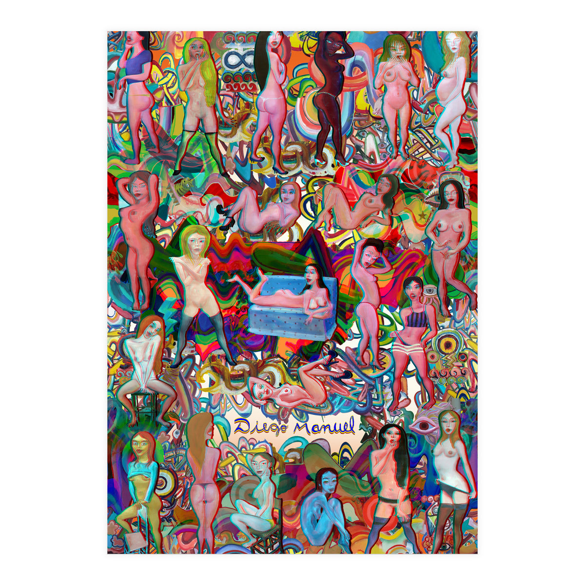 Graffitis 2021 Tapiz 77 (Print Only)