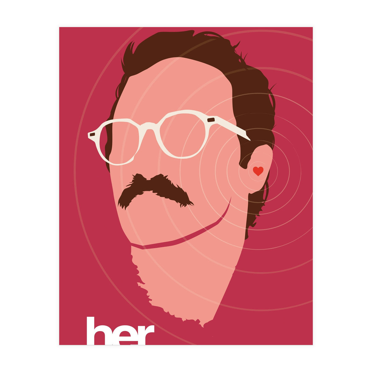 Her movie poster (Print Only)