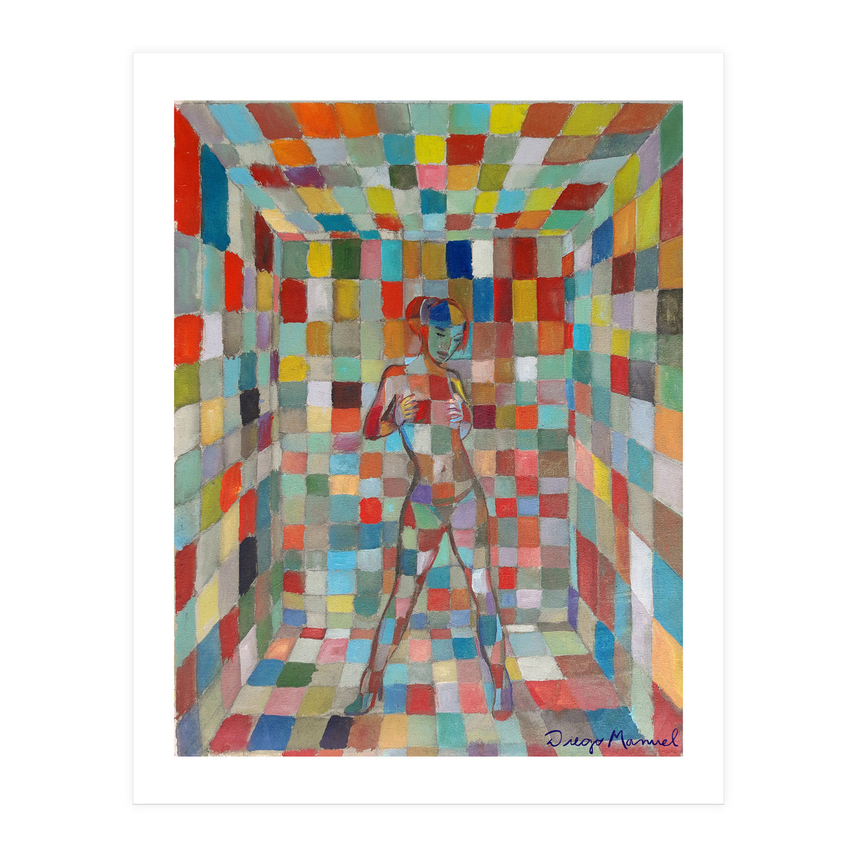 Chica Cubista (Print Only)