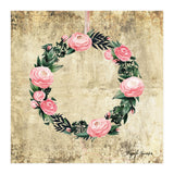 Wreath #Rose Flowers #Royal collection (Print Only) thumbnail