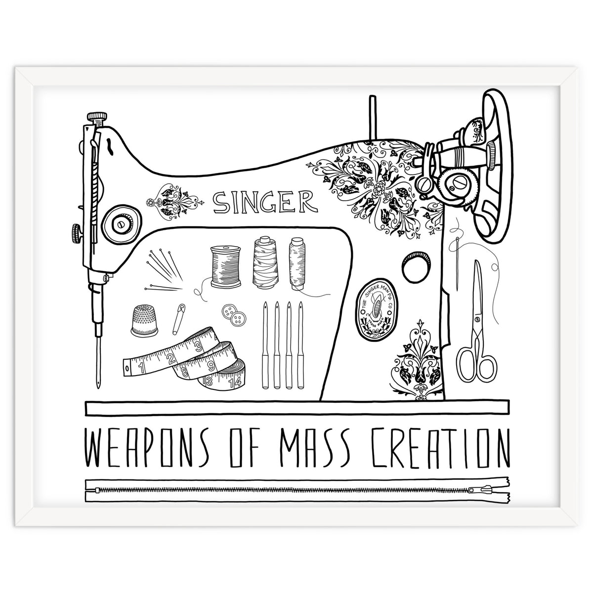 Weapons Of Mass Creation - Sewing