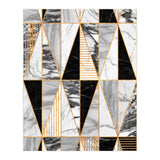Marble Triangles - Black and White (Print Only) thumbnail