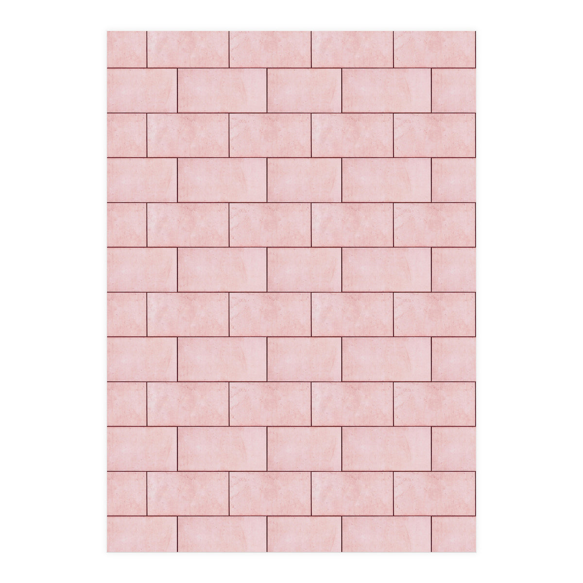 Blush Brick Imperfection (Print Only)
