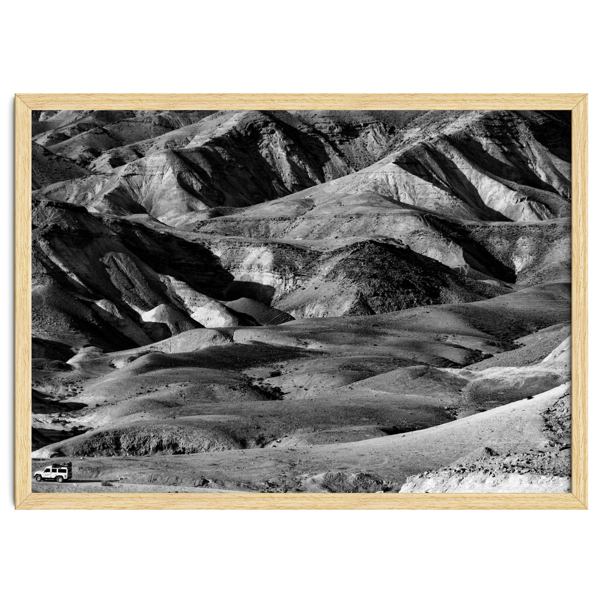 Driving across the Judean Desert