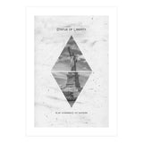 Coordinates NEW YORK CITY Statue of Liberty  (Print Only) thumbnail