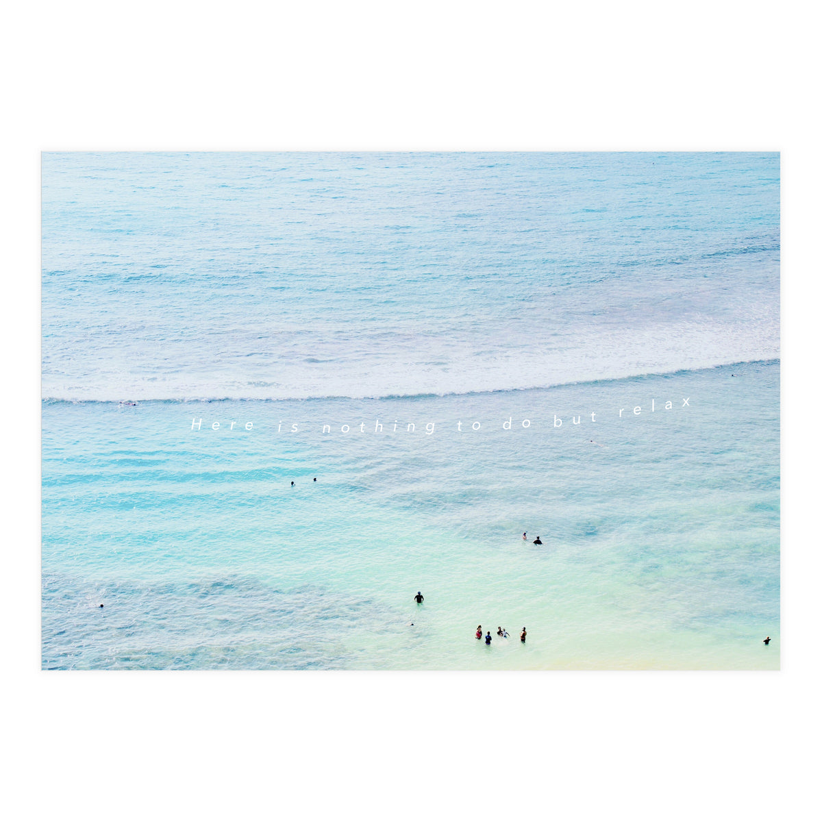Here is nothing to do but relax - Hawaii - Photography - (Print Only)