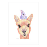 Alpaca and Bunny (Print Only) thumbnail