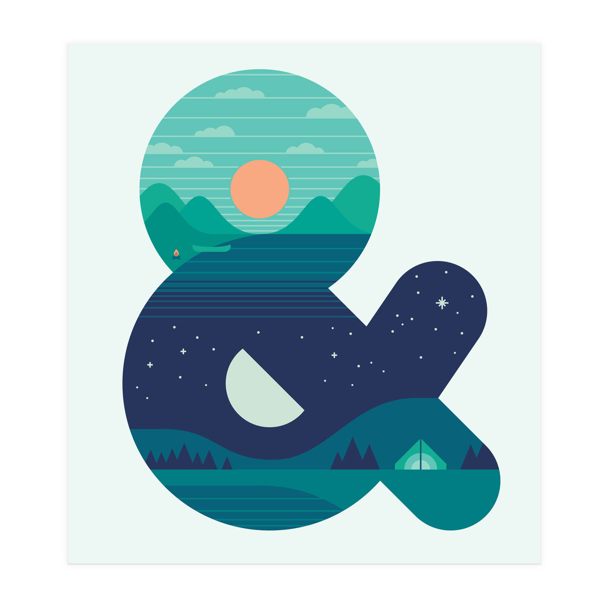 Day & Night (Print Only)