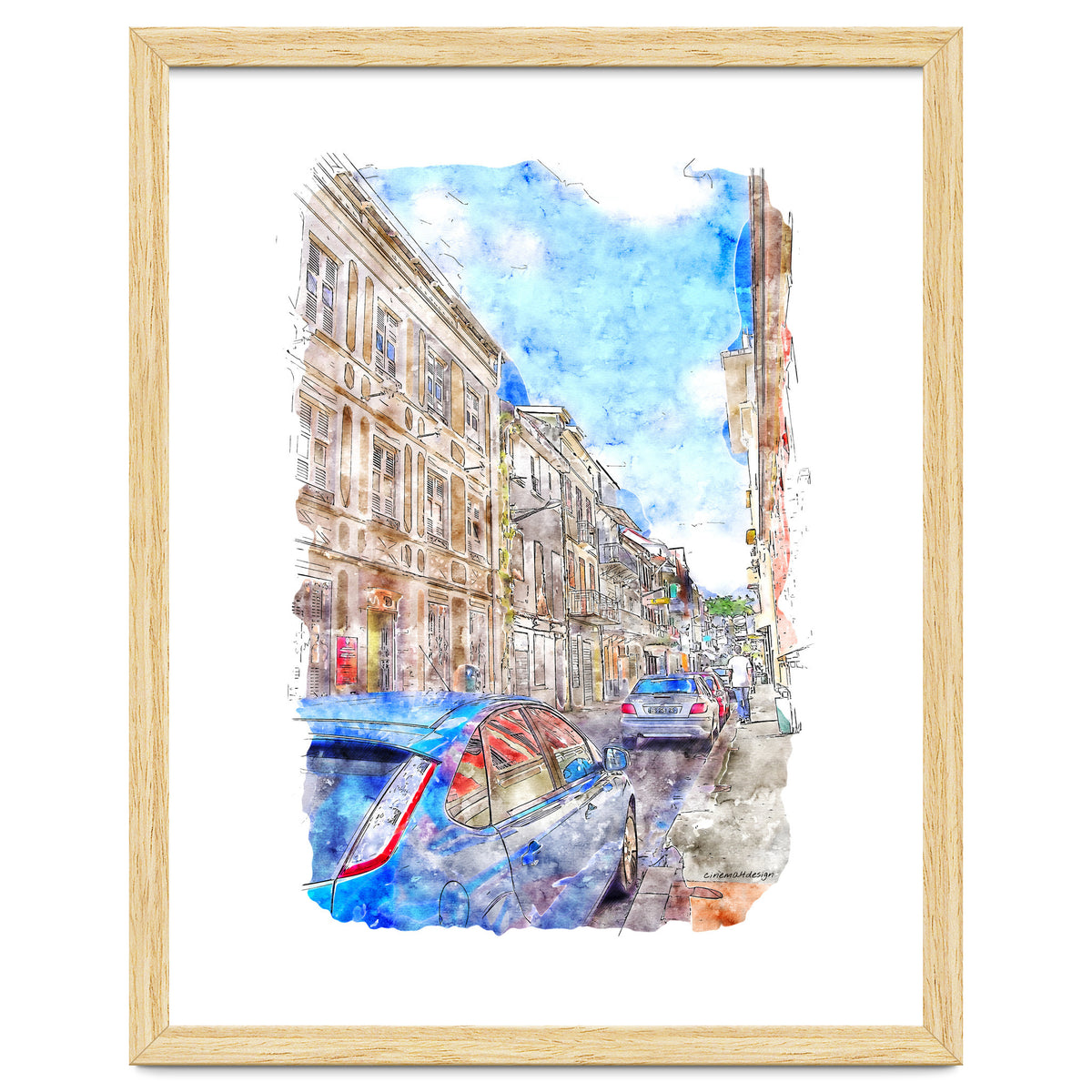 Street of Fort-de-France