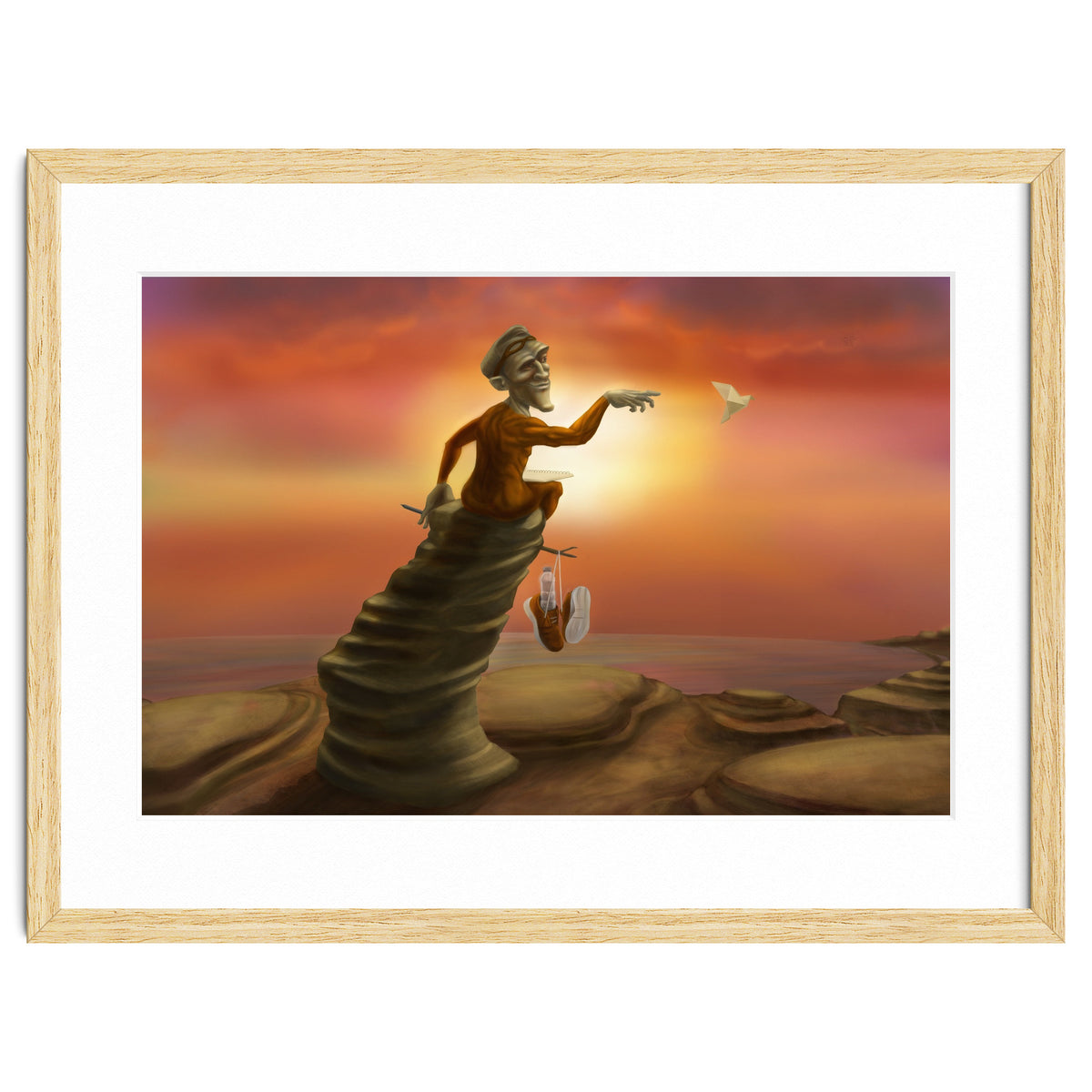 Superhero on a break