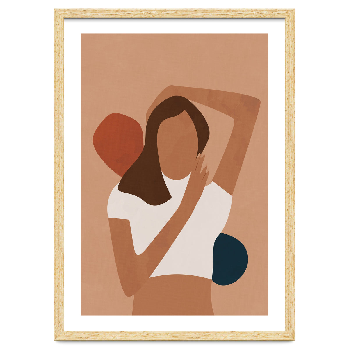 Boho Woman EarthyTones