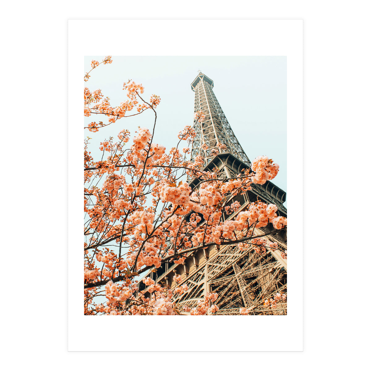 Paris in Spring | Travel Photography Eifel Tower | Wonder Building Architecture Love (Print Only)