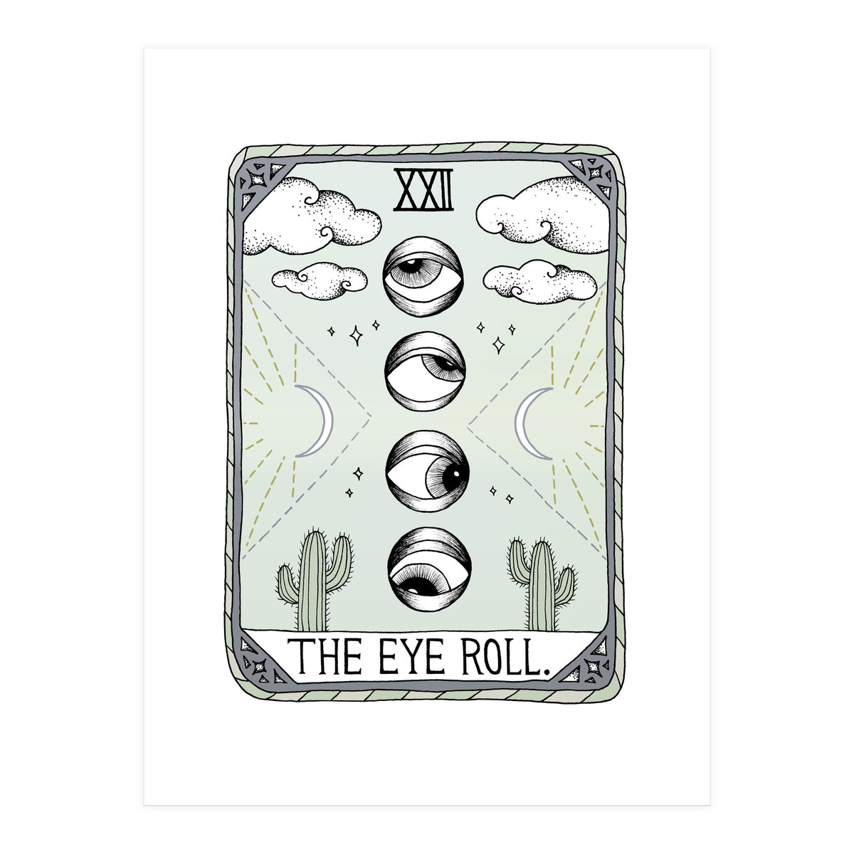 The Eye Roll (Print Only)