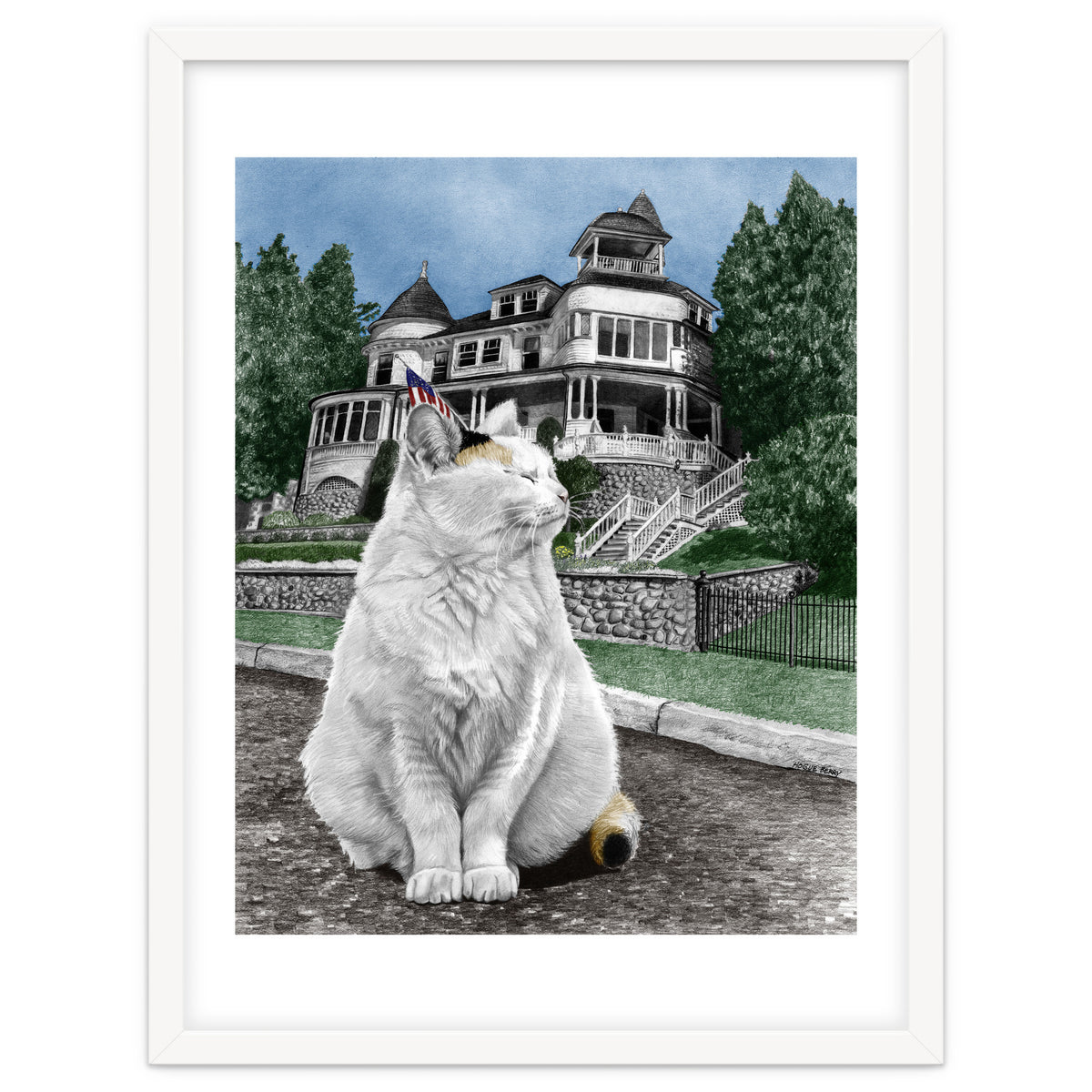 Mackinac Island Cat