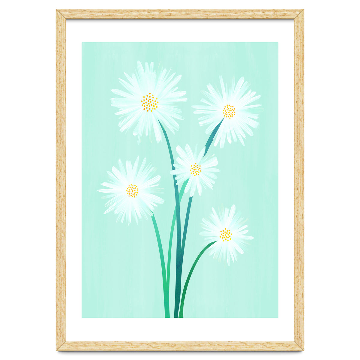 Mint Wildflower Bouquet