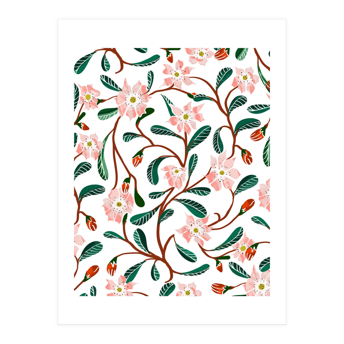 Floral Deco (Print Only)