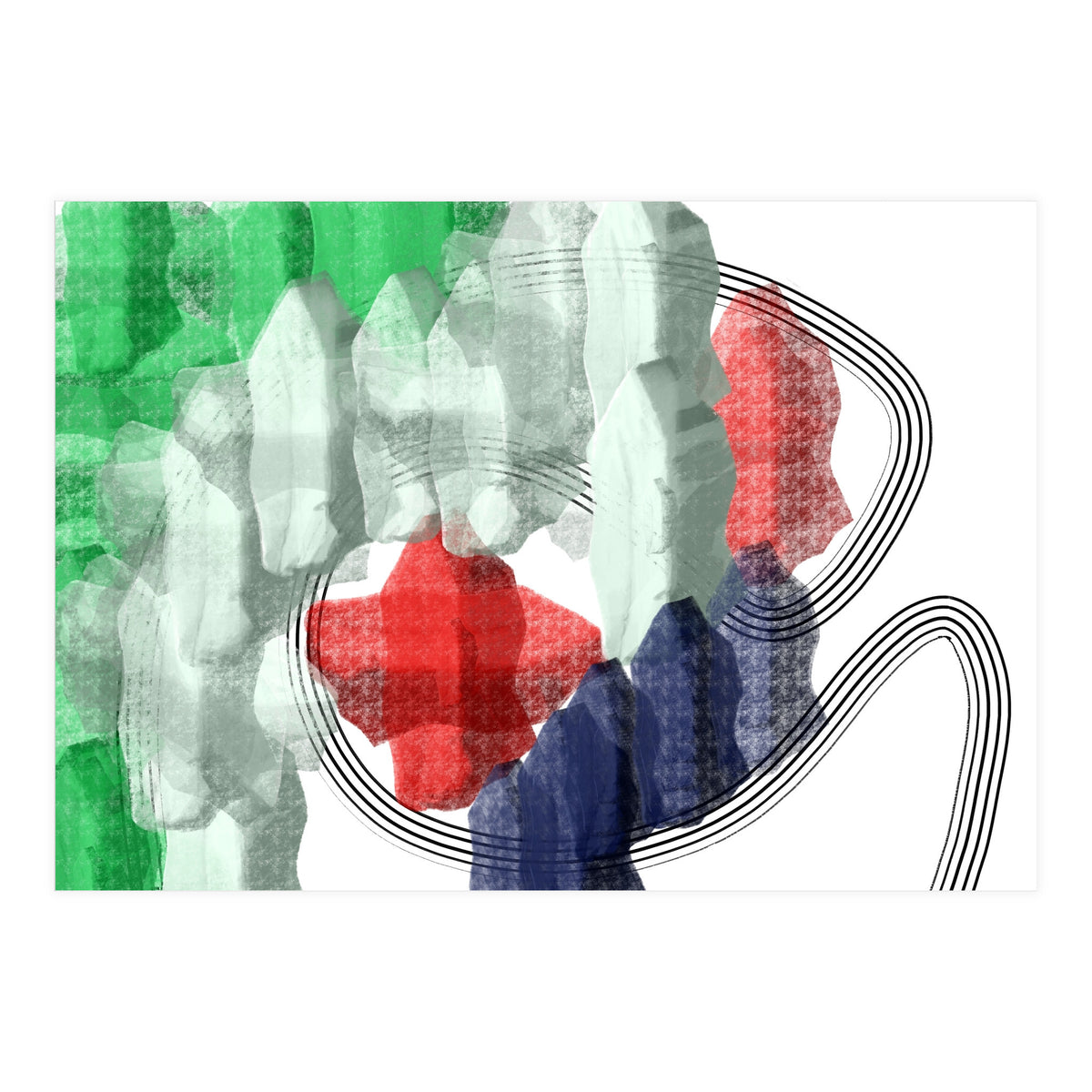 Rocks And Rocks (Print Only)