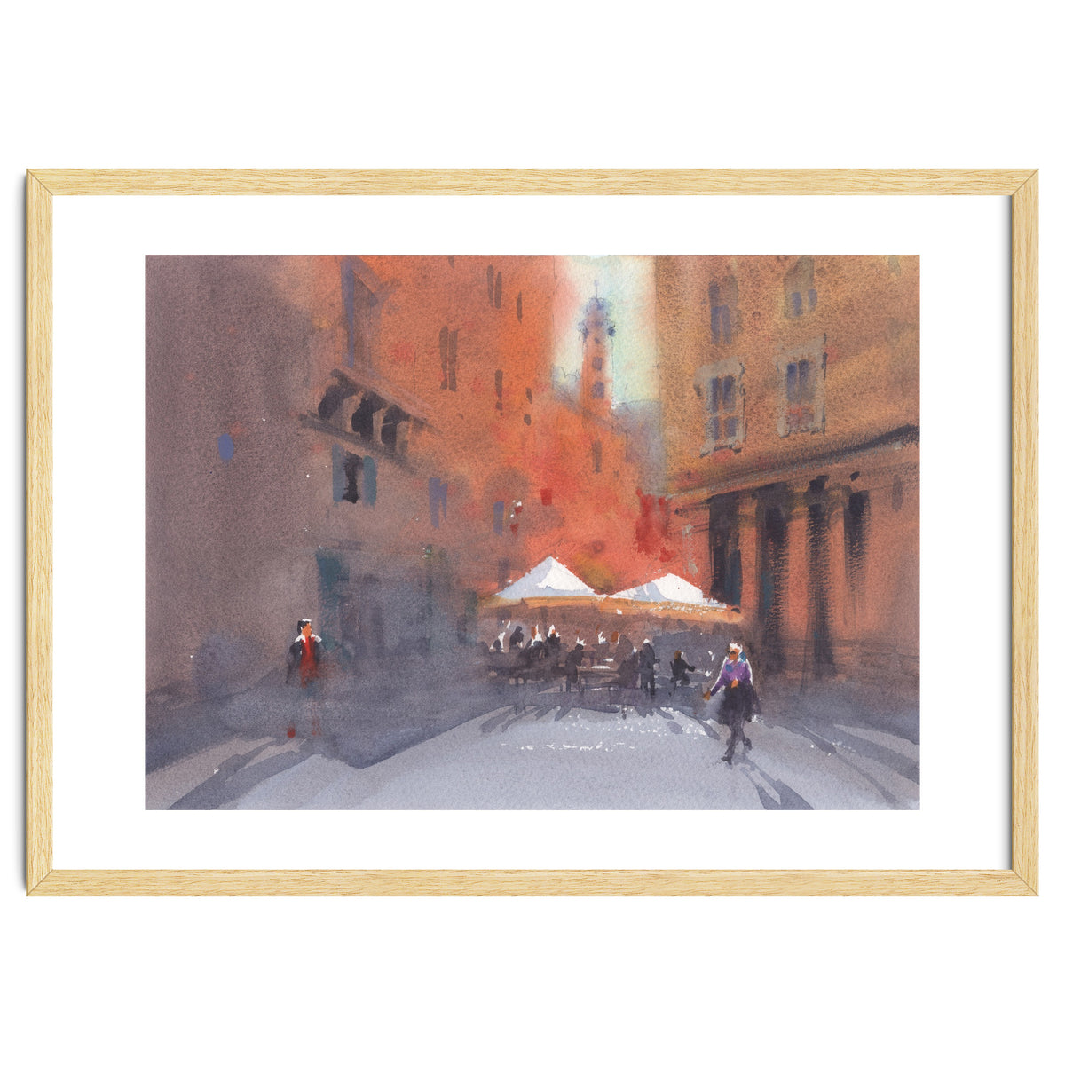 Italian morning coffee