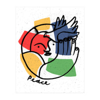 Peace, a logo (study) (Print Only)