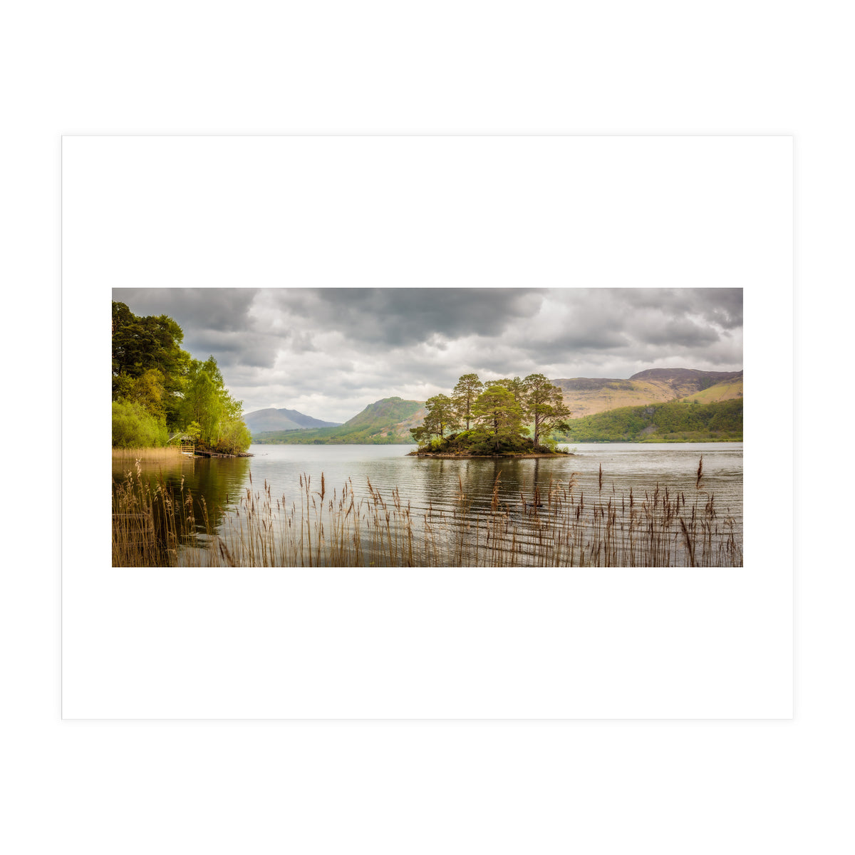 Derwent water panoramic (Print Only)