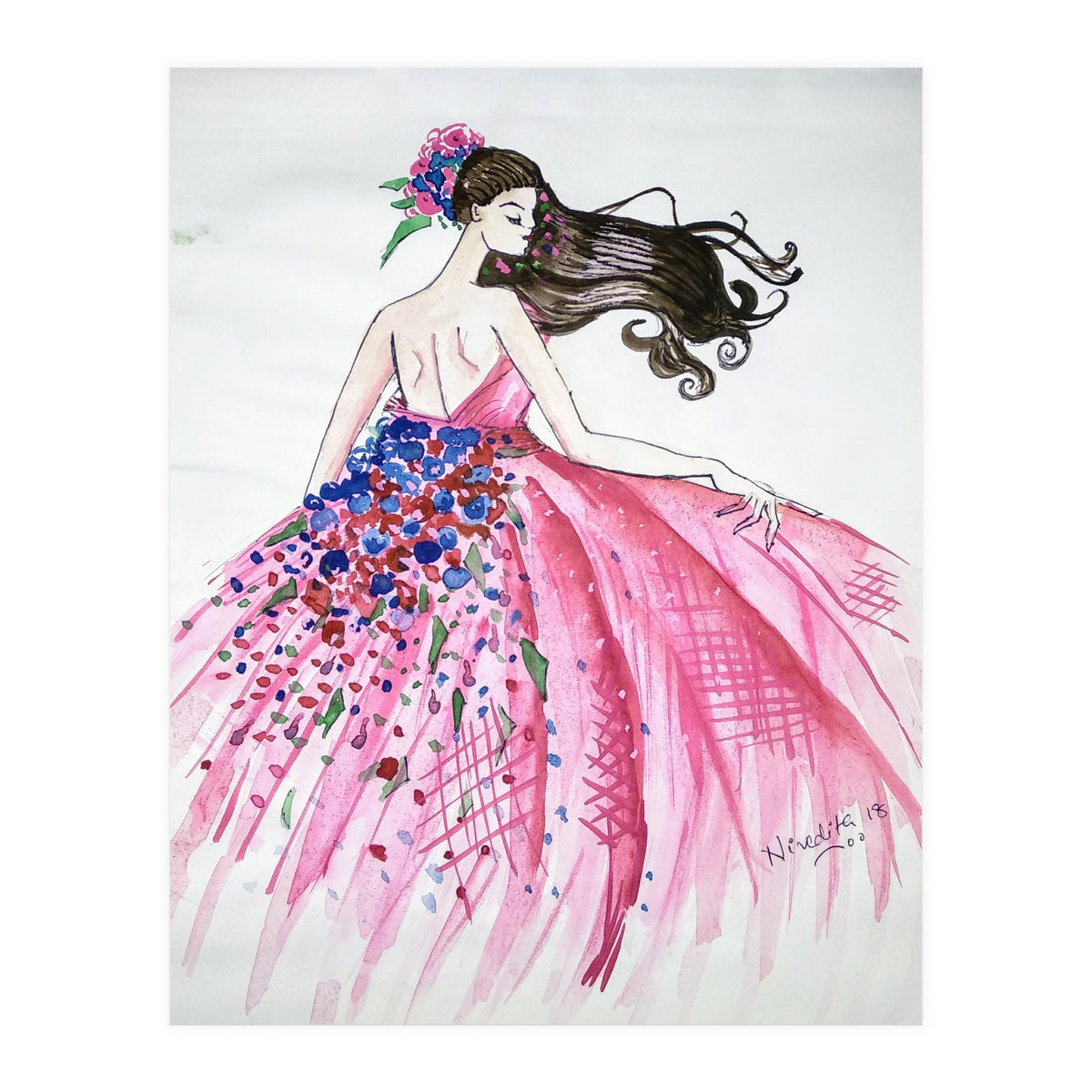 Beautiful girl (Print Only)