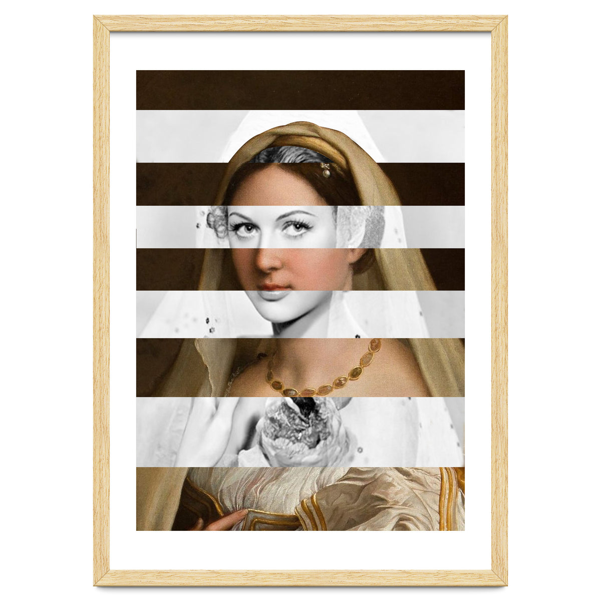 Raphael's Woman With A Veil & Hedy Lamarr