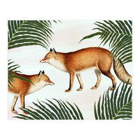 Red Fox Pair (Print Only)