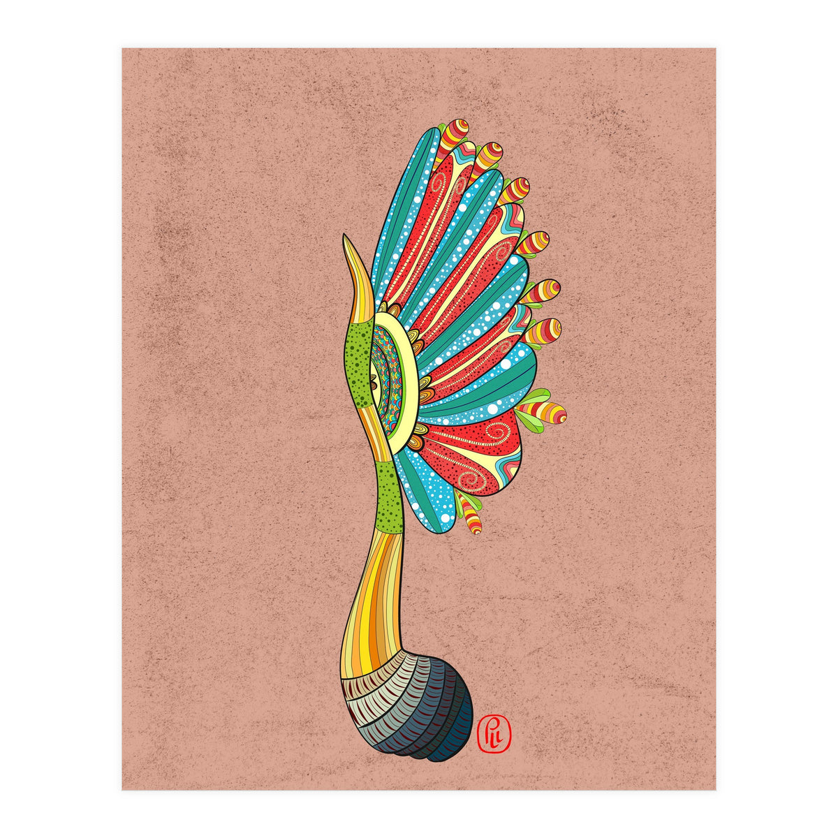 Fan Flora (Print Only)