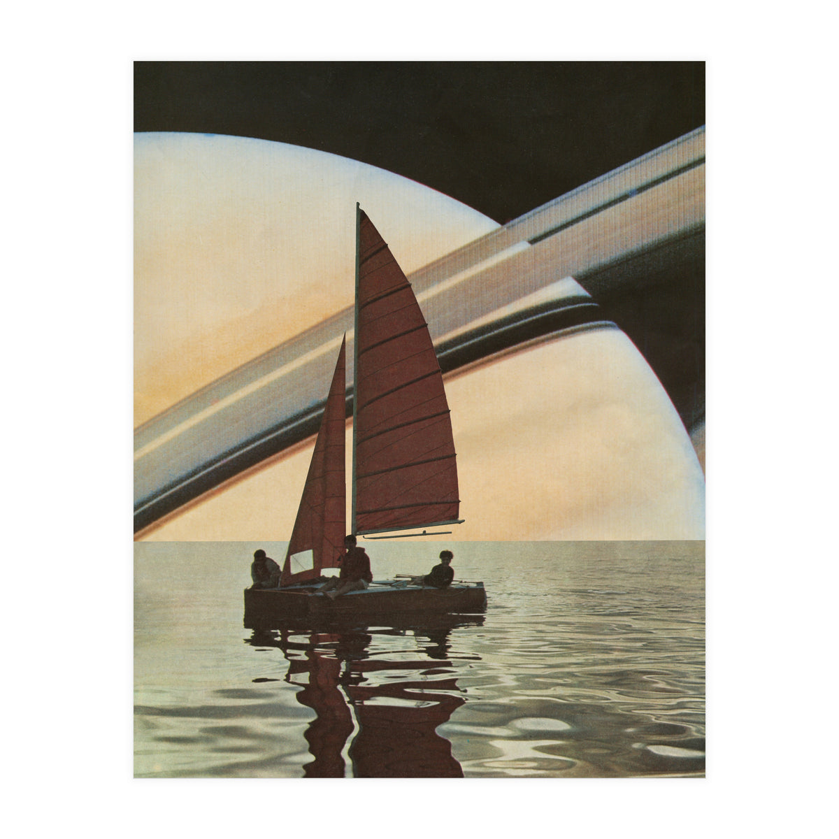 Sailing To Saturn (Print Only)