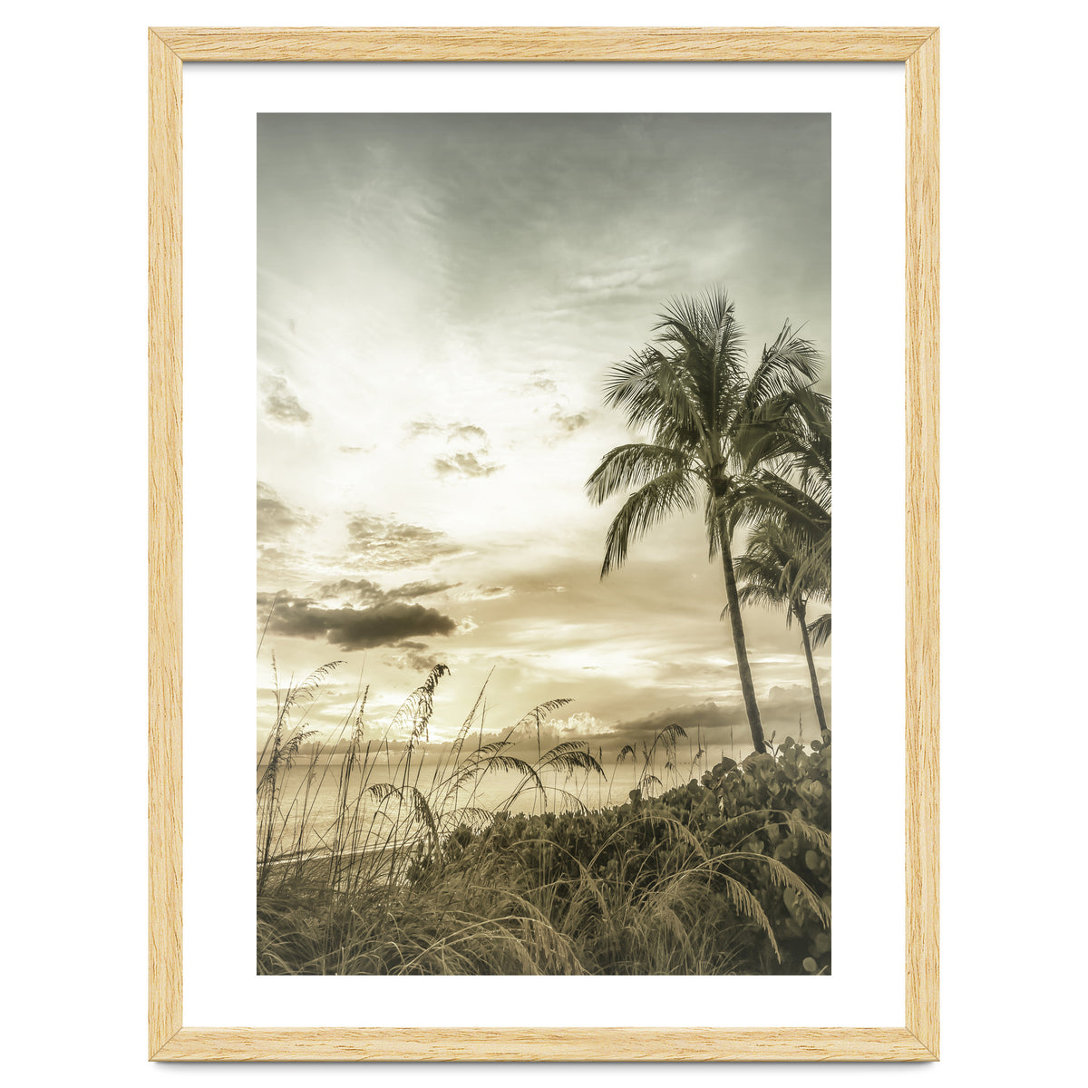 BONITA BEACH Bright Sunset | Vintage