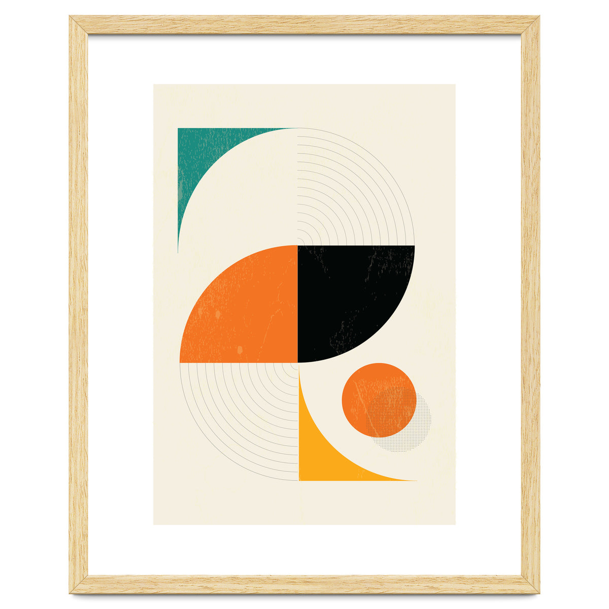 Mid Century Modern Abstract Pop