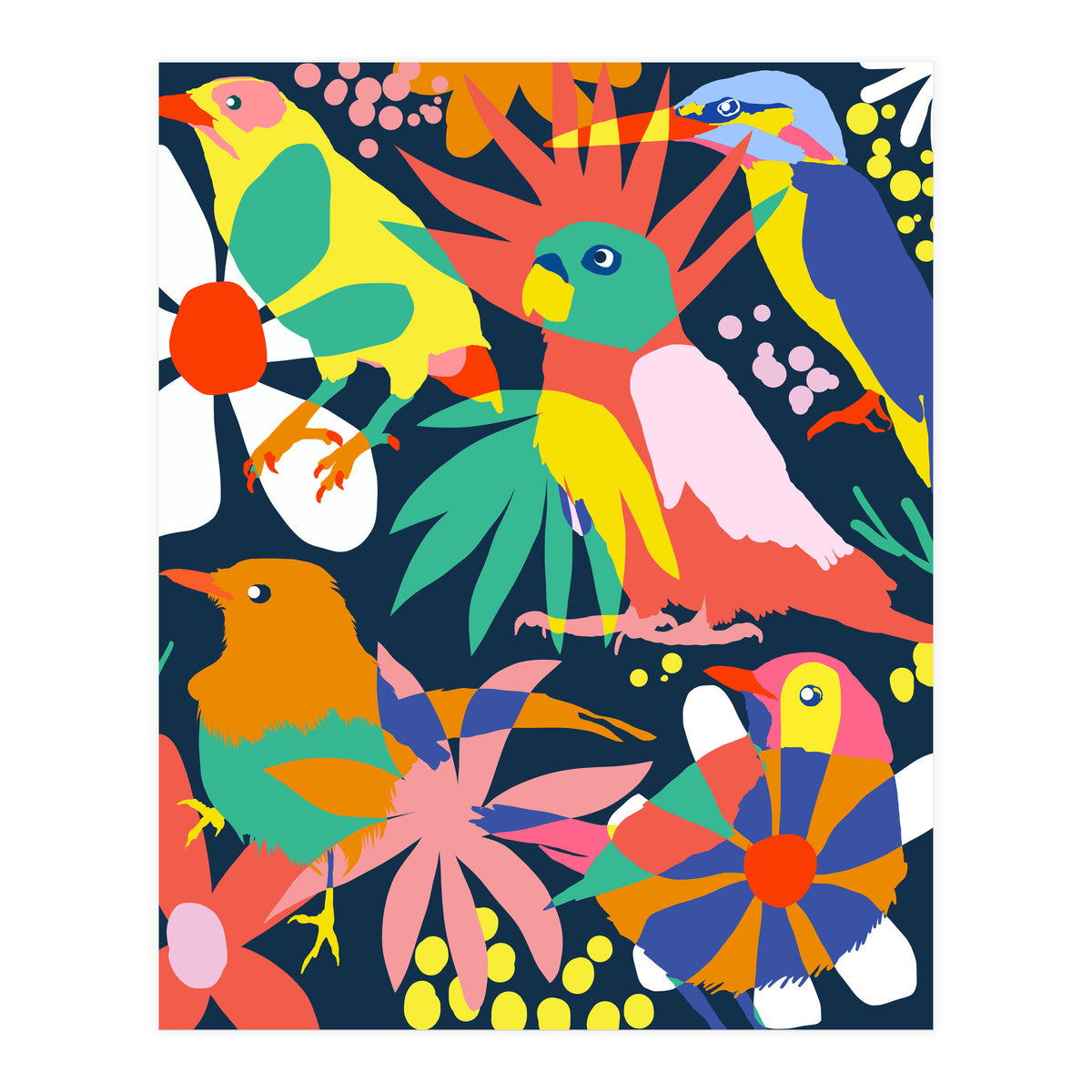 Flamboyant, Unashamed & Free (Print Only)