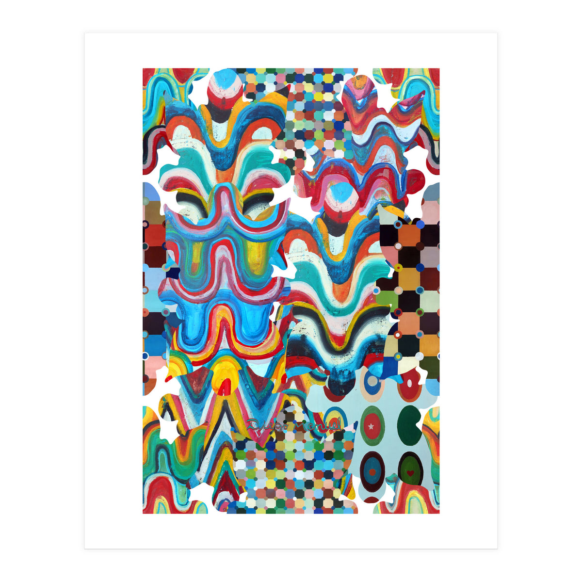 Pop Abstract 2023 Tapiz 75 (Print Only)