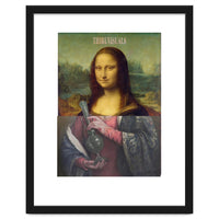 Mona Lisa with the Bong