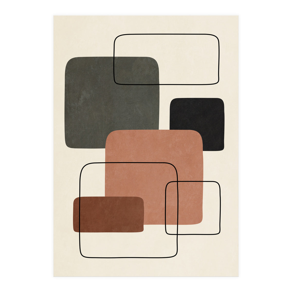 GEOMETRIC SHAPES - TG01 (Print Only)