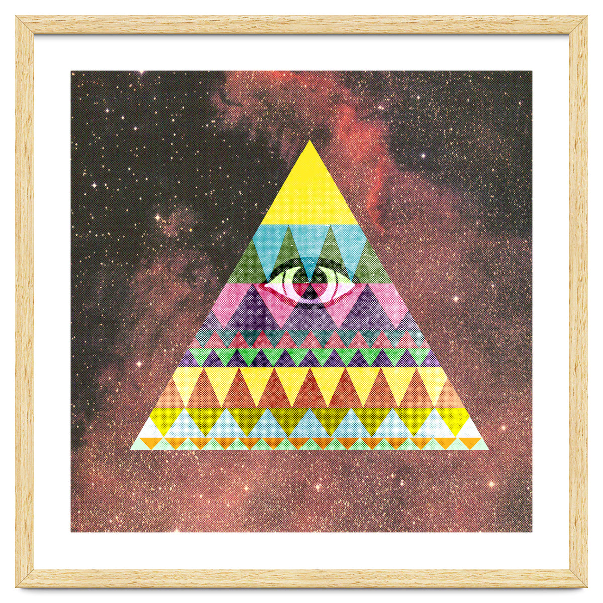 Pyramid In Space