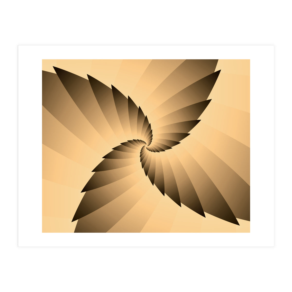 Optial Illusion Abstract  (Print Only)