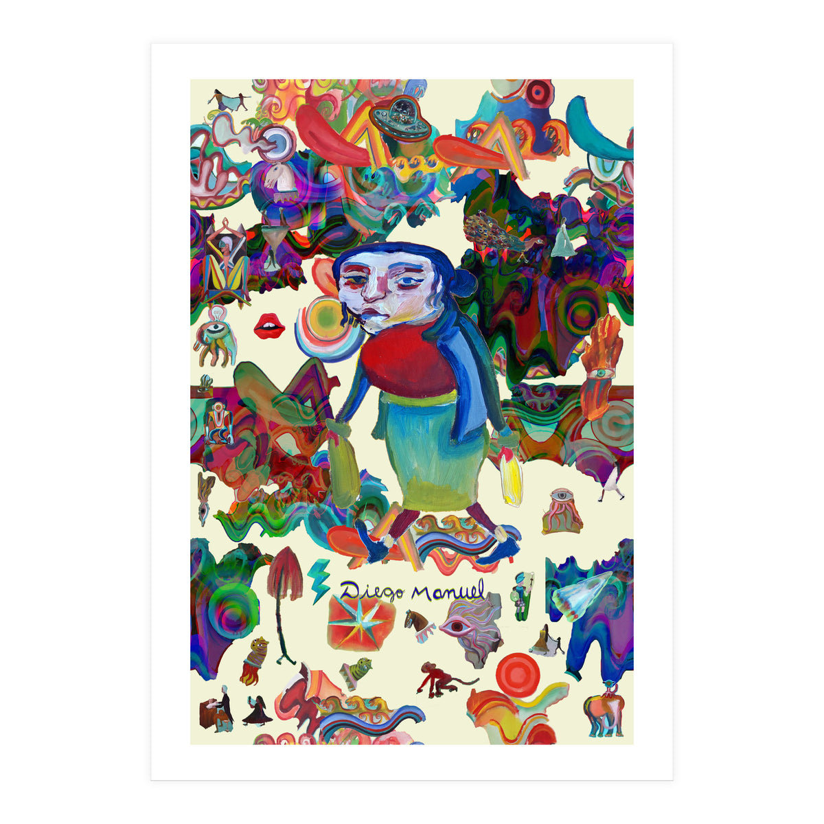 Graffitis 2021 Tapiz 58 B (Print Only)