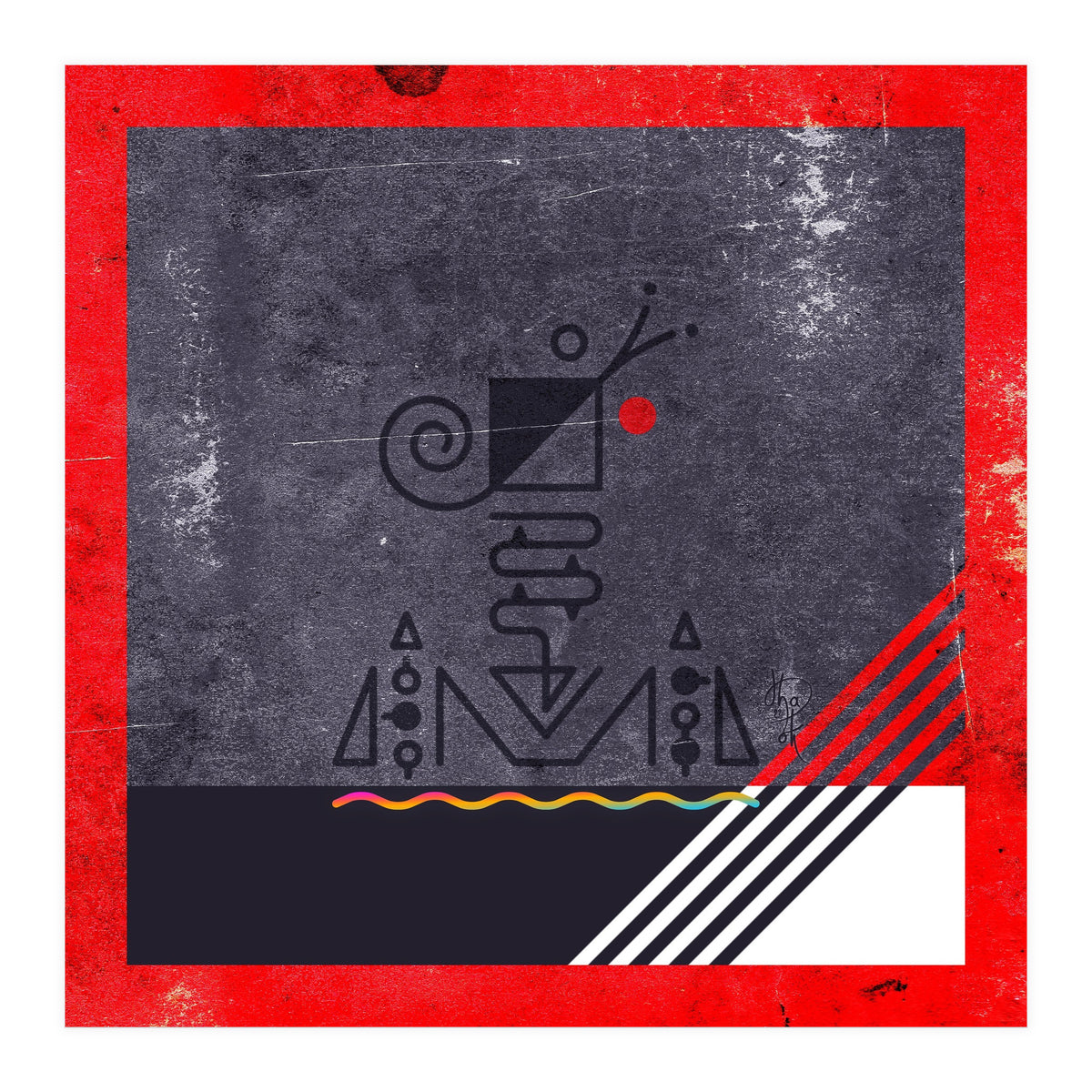 Fake Aztec (Print Only)