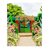 Gated Garden, Nature Landscape Painting (Print Only) thumbnail