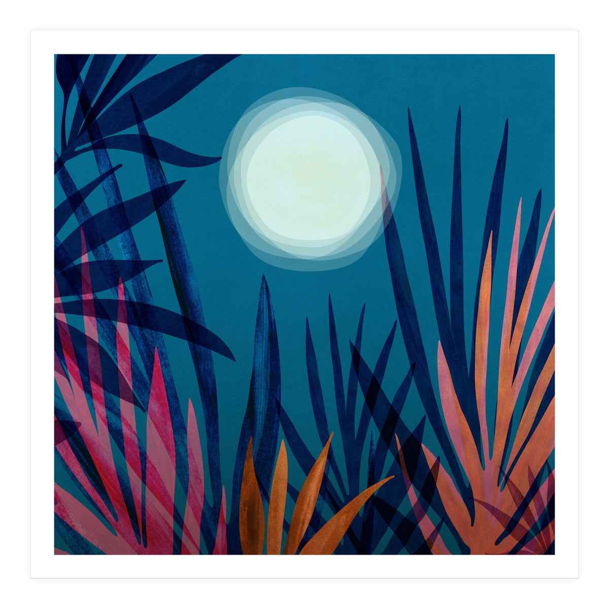 Moonlit Garden (Print Only)