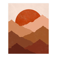 Sunset Mountain  (Print Only)