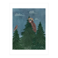 Up in the trees (Print Only)