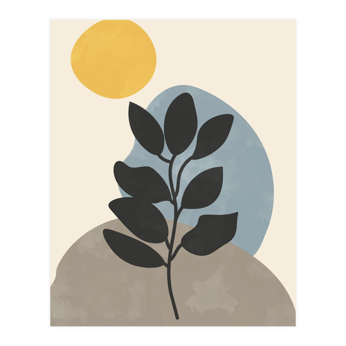 Modern Boho Plant (Print Only)