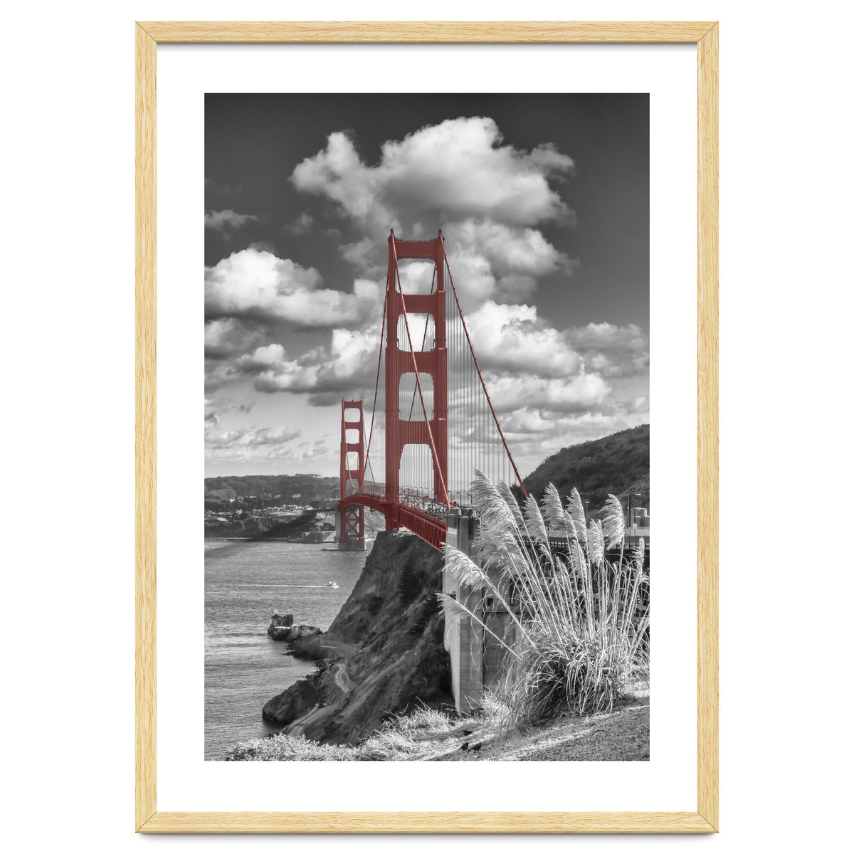 SAN FRANCISCO Golden Gate Bridge | colorkey