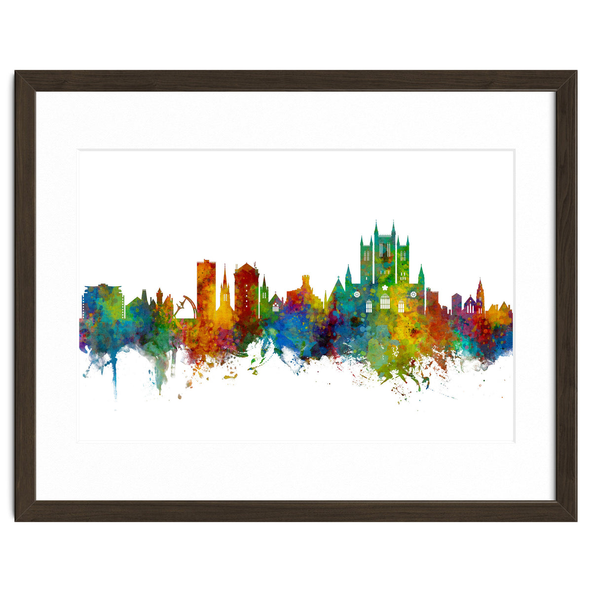 Lincoln England Skyline