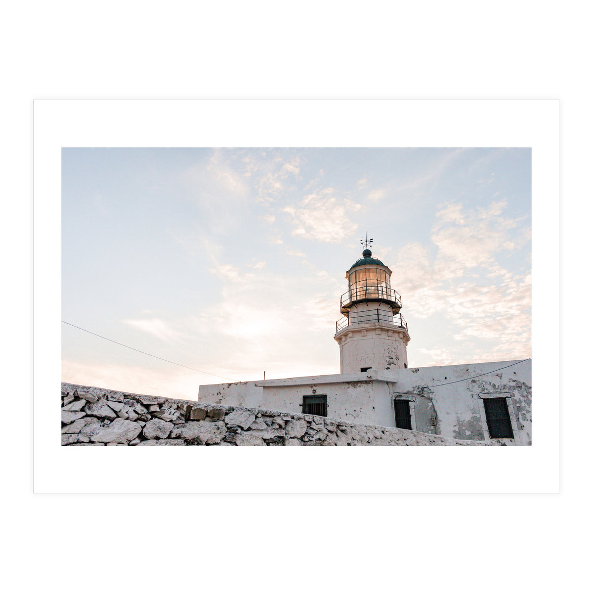 Armenistis Lighthouse Mykonos (Print Only)