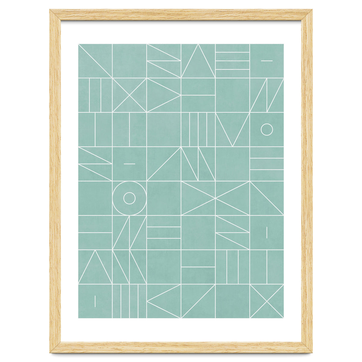 My Favorite Geometric Patterns No.7 - Light Blue